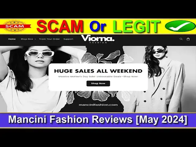 Video thumbnail for Mancini Fashion Reviews (May 2024) - Is Mancinifashion A Legit E-Commerce Site? Find Out! |
