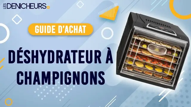 Video thumbnail for 👓 MEILLEUR DÉSHYDRATEUR À CHAMPIGNON - Comparatif & Guide d'achat