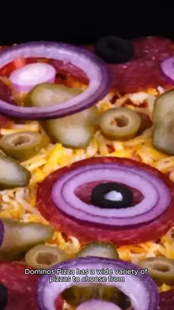 'Video thumbnail for Domino pizza menu price'