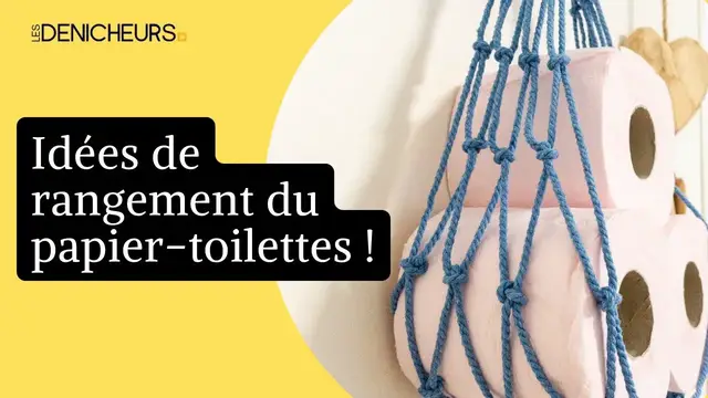 Video thumbnail for 🚾 15 idées design pour ranger les papier-toilettes 🧻 🚻 🚽