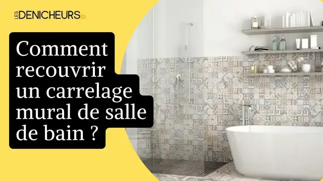 Video thumbnail for 🛀  5 solutions pour recouvrir un vieux carrelage mural de salle de bain 🚿 🎨🔶