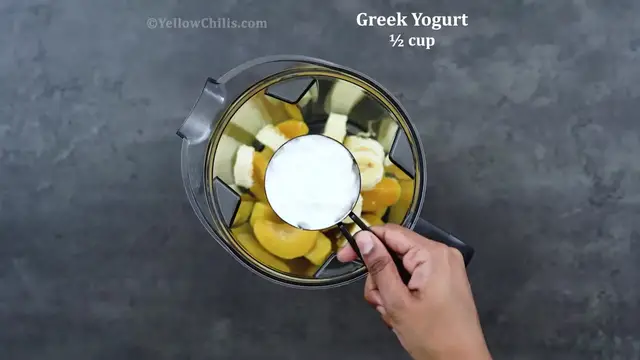 'Video thumbnail for Healthy Peach Smoothie Recipe (720p 24fps)'