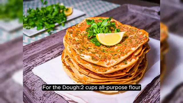 Video thumbnail for Savor the Flavor_ Authentic Lahmacun Recipe