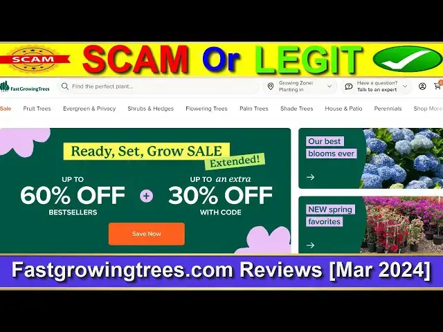 Video thumbnail for Fastgrowingtrees Reviews ⚠️(( BEWARE IN 2024! ))⚠️Is Fastgrowingtrees.com SCAM or LEGIT ?⚠️😲