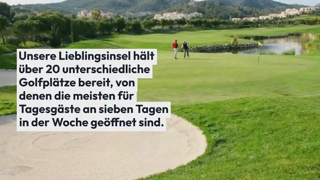 Video thumbnail for Golfplätze auf Mallorca Entdeckt die schönsten Golfanlagen der Baleareninsel