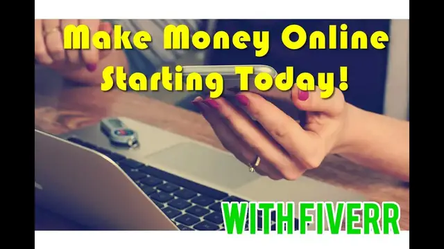 Video thumbnail for Make Money Online with Fiverr Starting Today!
