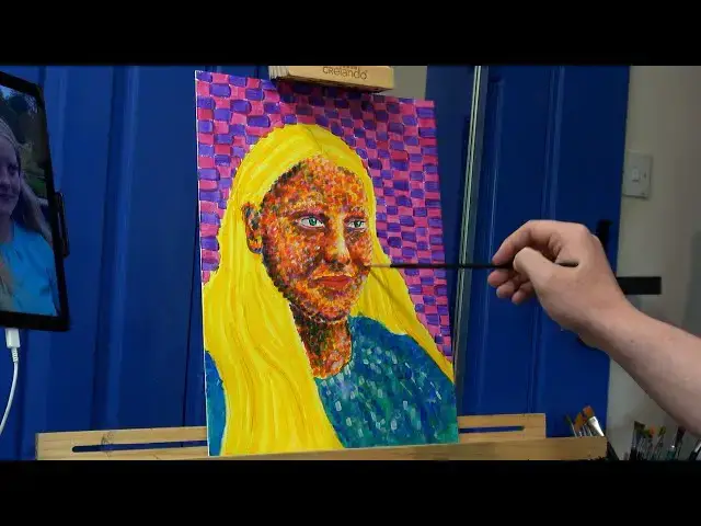 Video thumbnail for Sister Portrait Painting (1 Hour Painting)