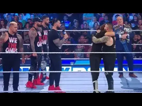 'Video thumbnail for sami Zayn cheat bloodline and join kevin owens at survivor series | wwe smackdown highlights today'