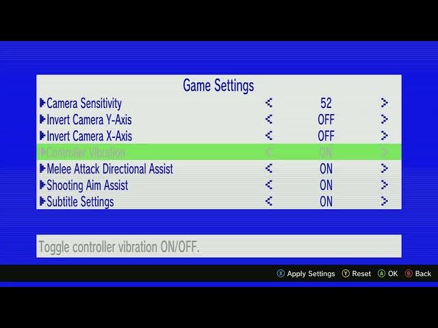 Video thumbnail for Romeo Is A Dead Man - Xbox Series X Initial Set-up and Default Options: Game, Controller, Graphics