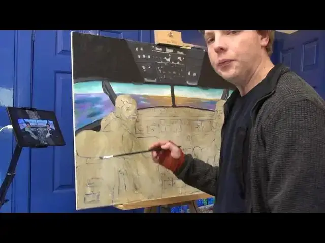 Video thumbnail for Oil Painting Plane Cockpit (1 Hour Painting)