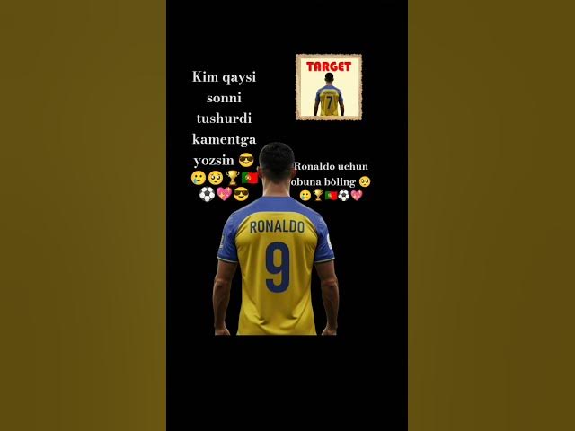 Video thumbnail for Ronaldo uchun obuna bòling 🥺🏆🇵🇹⚽💖😎 #football #ronaldo #fitness #sports #soccer #goals #derby #real