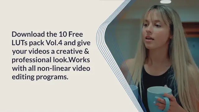 Video thumbnail for 10 Free LUTs Pack Vol. 4 For Creative Color Grading