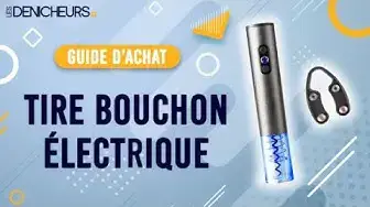 Video thumbnail for TIRE BOUCHON ÉLECTRIQUE [TOP 03] - Comparatif & Guide d'achat [NOUVEAUTÉS] 2024