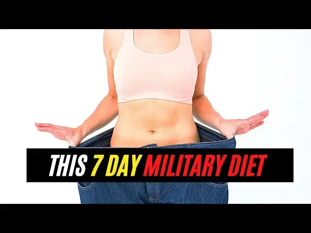 'Video thumbnail for This 7 Day Military Diet Plan Will Help You Lose Weight'