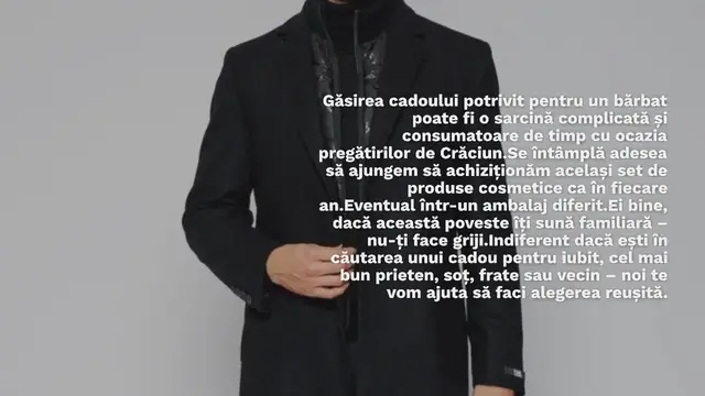 Video thumbnail for Cadouri de Crăciun – găsește cadoul perfect pentru un bărbat