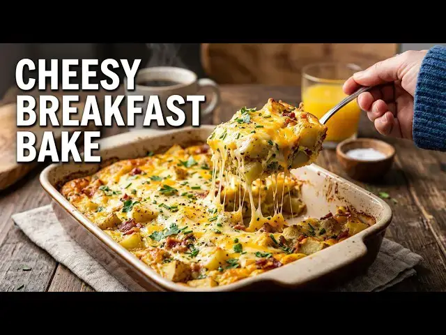Video thumbnail for Easy Potato and Egg Casserole Recipe | Ultimate Comfort Breakfast Bake