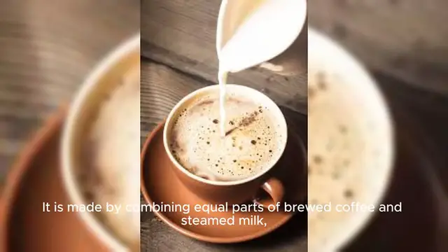 Video thumbnail for Café au Lait - Brewed coffee with equal parts stea