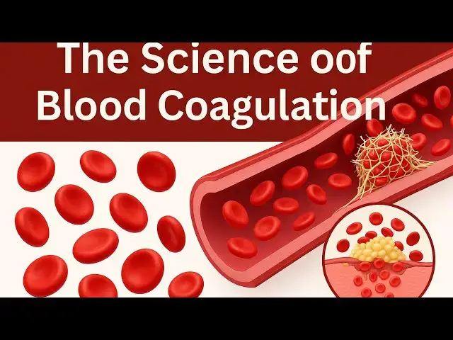 Video thumbnail for The Science of Blood Coagulation: From Injury to Clot Formation