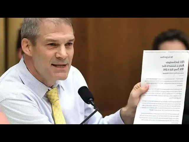 Video thumbnail for Jim Jordan Makes Massive Announcement - It's On!