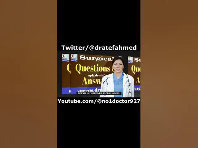 Video thumbnail for Acute Appendicitis 13 Questions and Answers #acuteappendicitis #appendicitis #symptoms #shorts #mcqs