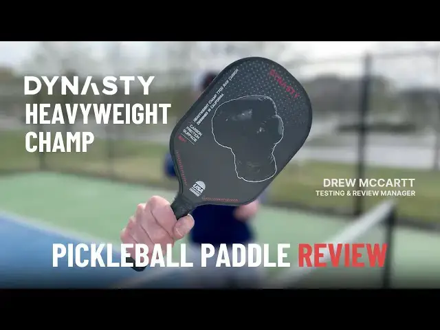 Video thumbnail for Dynasty Heavyweight Shadow Boxer V2 Pickleball Paddle Review