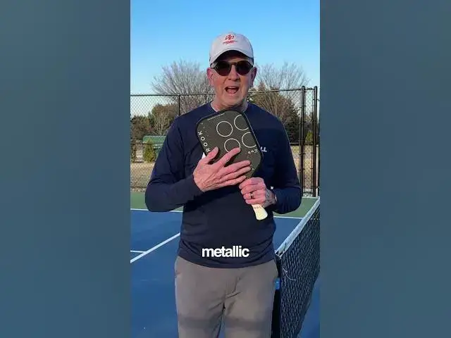 Video thumbnail for Holbrook Aero T Metallic Pickleball Paddle Review
