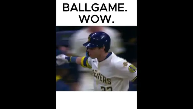 Video thumbnail for Christian Yelich’s FIRST Walk-Off Homer… and It’s a GRAND SLAM! 😱💥