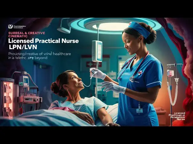 Video thumbnail for Licensed Practical Nurse (LPN/LVN): A Vital Role in Healthcare and Beyond