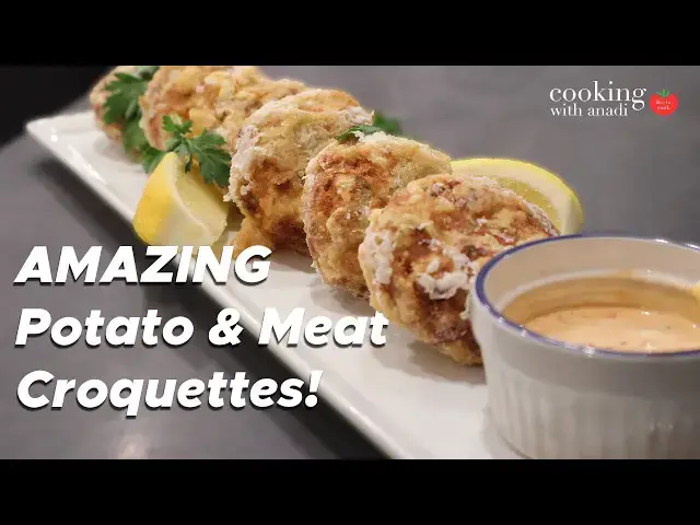 'Video thumbnail for Crispy Golden Perkedel Daging – Mindblowing Indonesian Snack!'