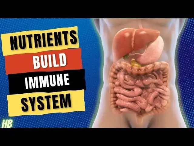 Video thumbnail for 11 KEY Nutrients To Build An ADAPTIVE Immune System In Your Body