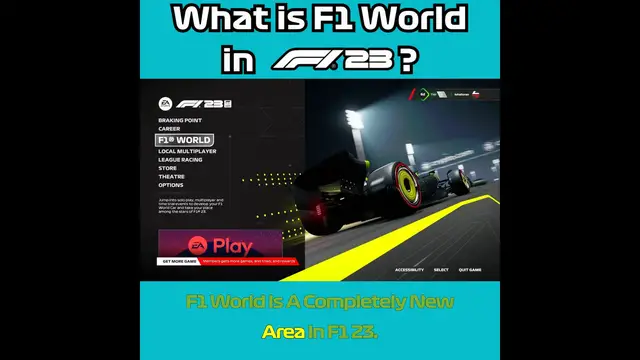 'Video thumbnail for F1 23 An Intro to F1 World'