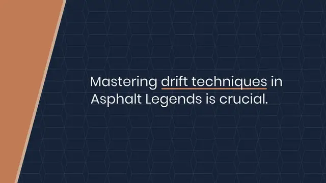 Video thumbnail for Asphalt 9 Drift Techniques