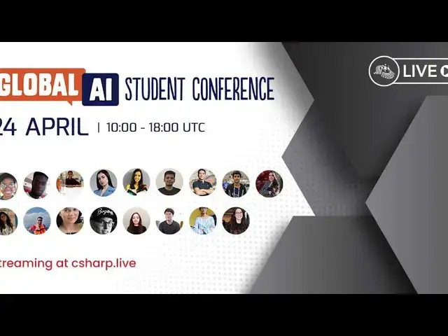 Video thumbnail for Global AI Student Conference