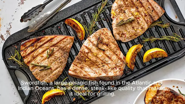 Video thumbnail for Grilled Swordfish