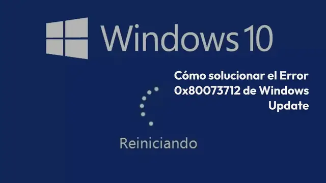 Video thumbnail for Cómo solucionar el Error 0x80073712 de Windows Update