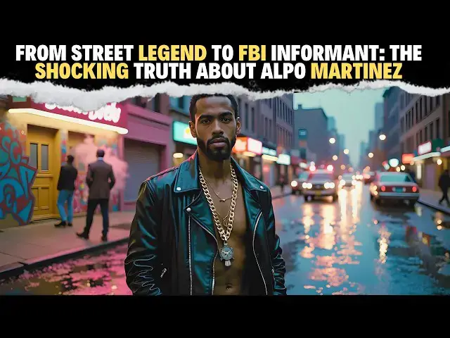 Video thumbnail for From Street Legend to FBI Informant: The Shocking Truth About Alpo Martinez