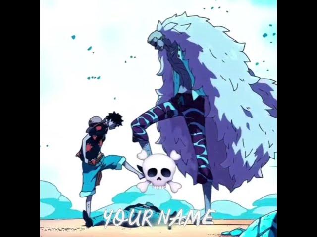 Video thumbnail for one piece aura moment