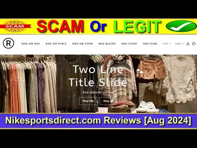 Video thumbnail for Nikesportsdirect Reviews (Aug 2024) - Is Nikesportsdirect.Com A Scam Or Legit Site? Find Out! |