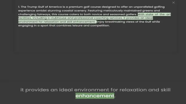Video thumbnail for experience amidst stunning coastal scenery. Featuring meticulously maintained greens and challenging fairways, this course caters to both novice and seasoned golfers. With state-of-the-art facilities, including a clubhouse and professiona