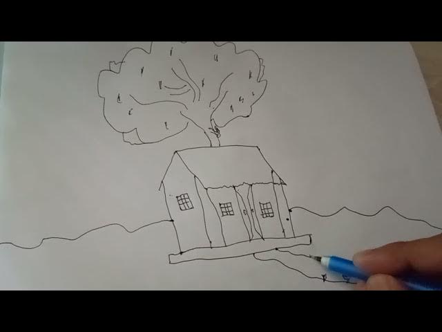 Video thumbnail for How to draw a tree very easily