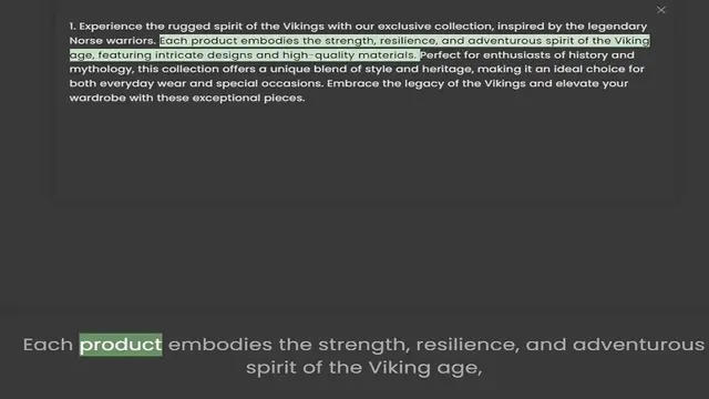 Video thumbnail for Norse warriors. Each product embodies the strength, resilience, and adventurous spirit of the Viking age, featuring intricate designs and high-quality materials. Perfect for enthusiasts of history and mythology, this collection offers a u