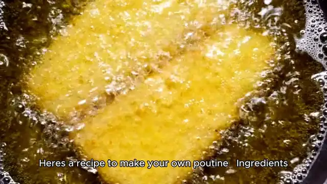 'Video thumbnail for Poutine recipe '
