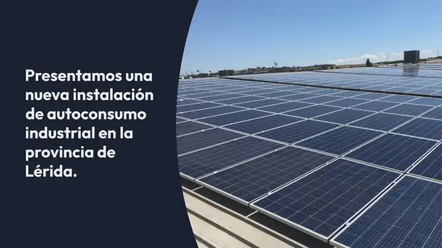 Video thumbnail for Instalación autoconsumo con conexión a red en Lérida