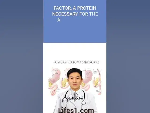 Video thumbnail for Post gastrectomy syndrome #shorts #gastrectomy #sleeve #laparoscopicsurgeon  #stomach #syndromes