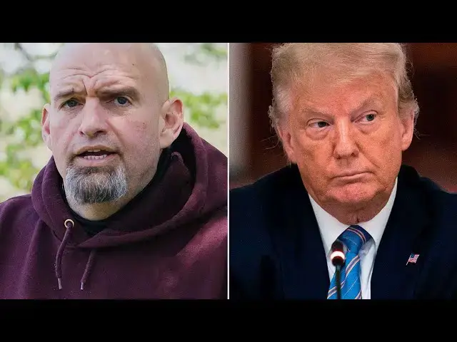 Video thumbnail for Shocker! - Democrat Senator John Fetterman Showers Praise On Trump