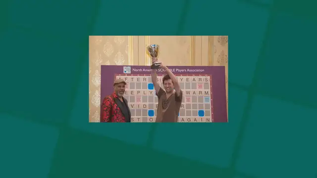'Video thumbnail for Only a World Scrabble Champion Could Win This Game'