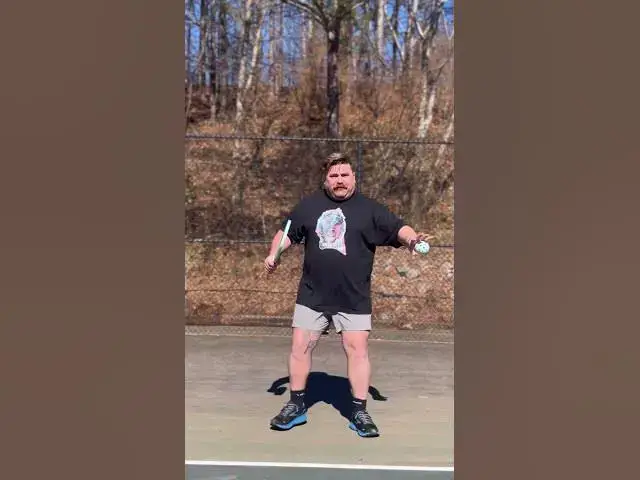 Video thumbnail for Someone call Dude Perfect, these are some insane trick serves 🏓 #shorts