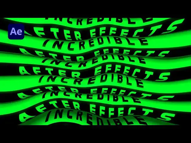 'Video thumbnail for INCREDIBLE Typography Text Animation After Effects Tutorial'