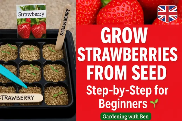 'Video thumbnail for 🍓 How to Grow Strawberries from Seed | Step-by-Step Guide for Beginners 🌱'