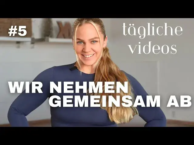 Video thumbnail for GEMEINSAM ABNEHMEN 2025 #5 | Wenn das Gewicht mal stagniert